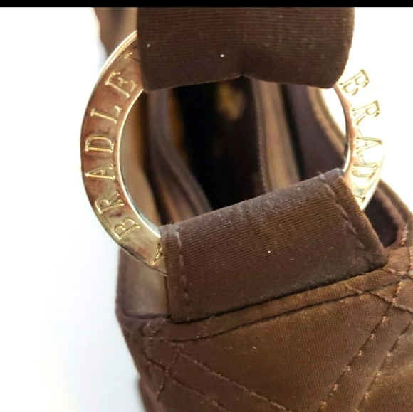 VERA BRADLEY Quilted Dark Brown Bag - Picture 4 of 8